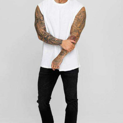 Men's Versatile Sleeveless Muscle Tank Top for Active and Casual Wear - Très Elite