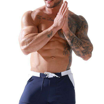 Men's Versatile Swim Shorts with Quick-Dry Mesh Lining and Adjustable Waist for Ultimate Water Fun