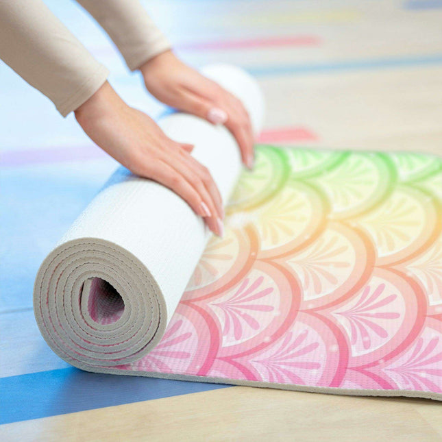 Mermaid Haven Luxe Custom Yoga Mat: Tailored Tranquility
