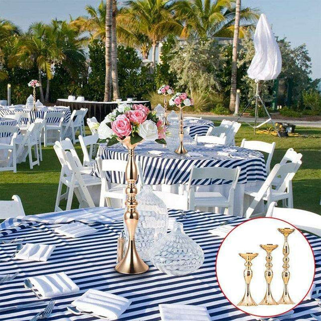 Mermaid Magic: Elegant Candle Holder Stand with Customizable Floral Display Options