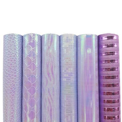 Mesmerizing Mermaid and Serpent Vegan Leather Craft Sheets - Set of 6 - Très Elite