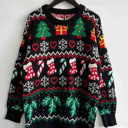 Midnight Sky Comfort Knit Sweater - Très Elite