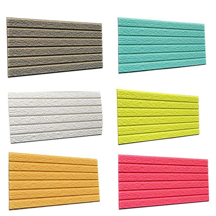 Modern 3D Foam Brick Wall Panels for Stylish Home Decor and Soundproofing..