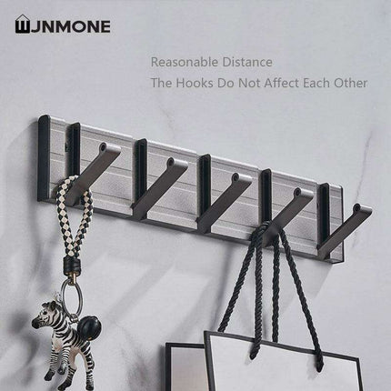 Modern Electroplated Aluminum Wall Hook Set - Elegant Storage Solution - Très Elite