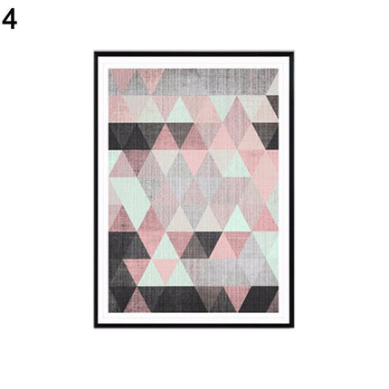 Modern Minimalist Nordic Geometric Canvas Art - Elegant Wall Decoration - Très Elite