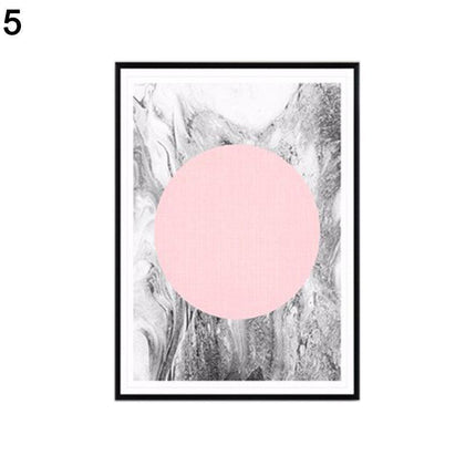 Modern Minimalist Nordic Geometric Canvas Art - Elegant Wall Decoration - Très Elite