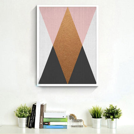 Modern Minimalist Nordic Geometric Canvas Art - Elegant Wall Decoration - Très Elite