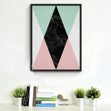 Modern Minimalist Nordic Geometric Canvas Art - Elegant Wall Decoration - Très Elite