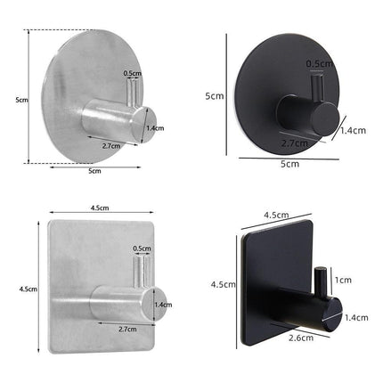 Modern Stainless Steel Towel Rack Set: Quick Installation, Stylish Versatility