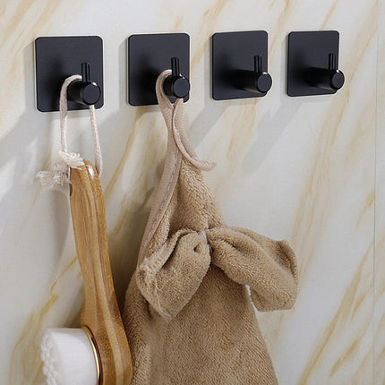 Modern Stainless Steel Towel Rack Set: Quick Installation, Stylish Versatility
