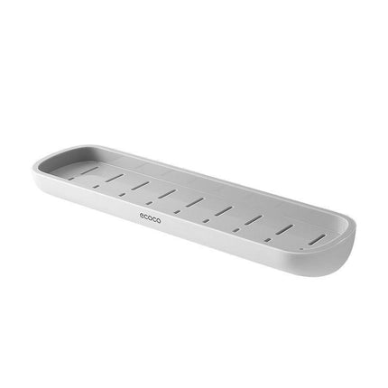 Modern Wall-Mounted Bathroom Organizer with Integrated Towel Rack | No-Drill Shower Storage Solution - Très Elite