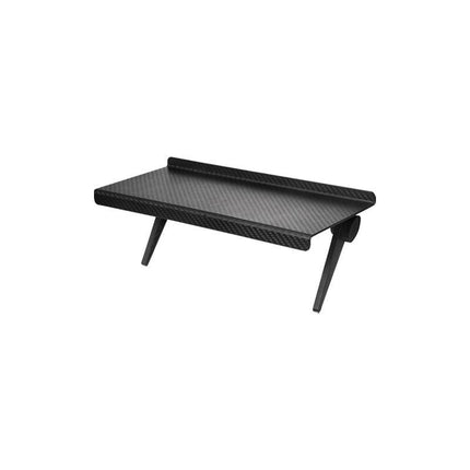 Multifunctional Adjustable Media Shelf with Cable Organization - Contemporary Device Stand - Très Elite