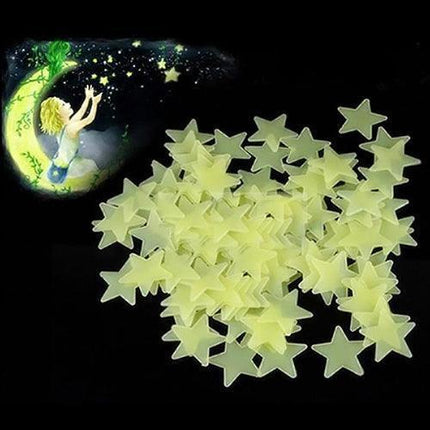 Mystical Dreamy Night Glow Star Sticker Collection - Whimsical Decor for Kids - Très Elite