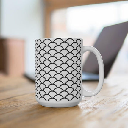 Mystical Mermaid Scales Coffee Mug - Enchant Your Mornings with Every Sip
