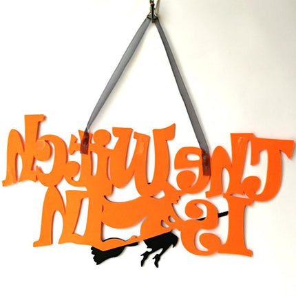 Mystical Witch's Welcome Sign - Spellbinding Halloween Home Decor - Très Elite