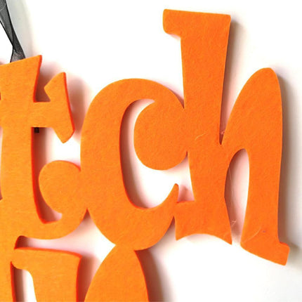 Mystical Witch's Welcome Sign - Spellbinding Halloween Home Decor - Très Elite