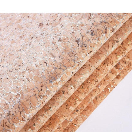 Natural Cork & Faux Leather DIY Fabric Kit - Custom Sizes for Every Project