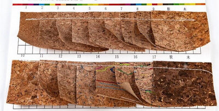 Natural Cork & Faux Leather DIY Fabric Kit - Custom Sizes for Every Project