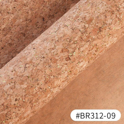 Natural Cork & Faux Leather DIY Fabric Kit - Custom Sizes for Every Project