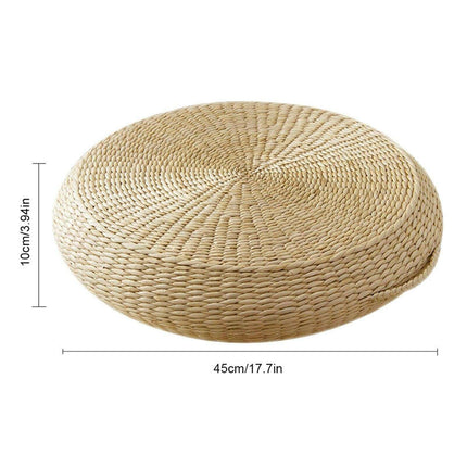 Natural Dandelion Handwoven Meditation Cushion for Peaceful Relaxation