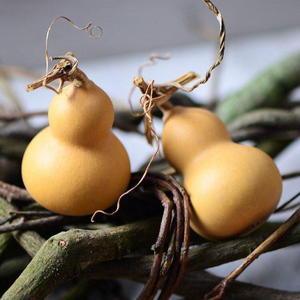 Natural Elegance 10-Piece Dried Gourd and Eternelle Plant Decor Set - Très Elite