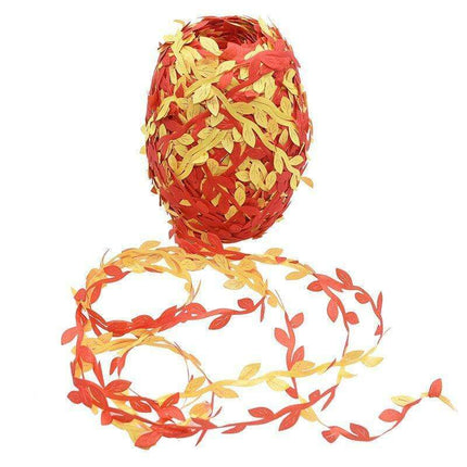 Nature-Inspired Green Ivy Vine Ribbon: Elevate Your Crafting and Decor with a Touch of Elegance - Très Elite