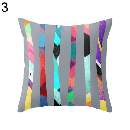 Nature's Harmony Decorative Pillow Cover with Pineapple Accent