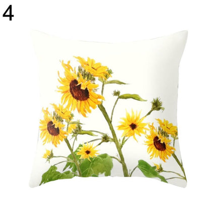 Nature's Harmony Decorative Pillow Cover with Pineapple Accent - Très Elite