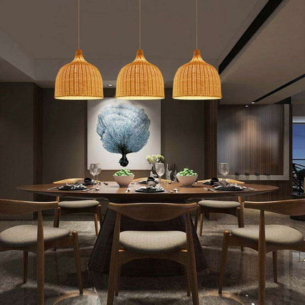 Nature's Luxurious Bamboo Chandelier- Très Elite- Très Elite