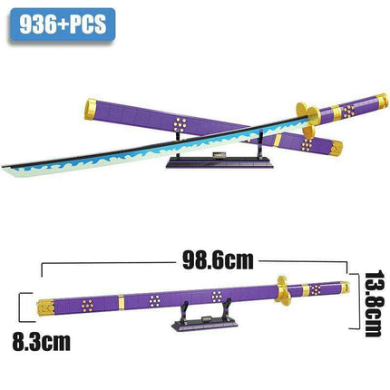 Ninja Warrior Samurai Sword Crafting Kit - Create Your Own Authentic Weapon for All Ages - Très Elite