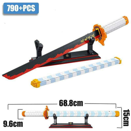 Ninja Warrior Samurai Sword Crafting Kit - Create Your Own Authentic Weapon for All Ages - Très Elite