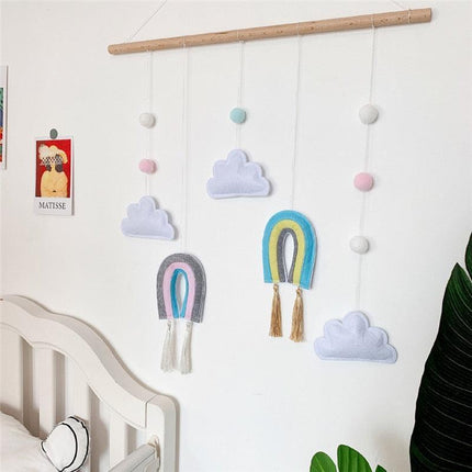 Nordic Charm Felt Pendant Decor: Unique Touches for Your Living Space - Très Elite
