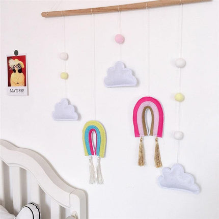 Nordic Charm Felt Pendant Decor: Unique Touches for Your Living Space - Très Elite