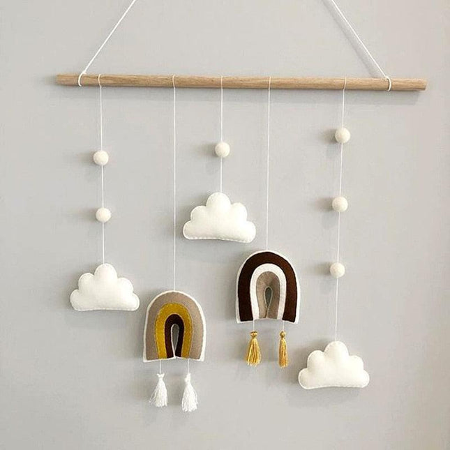 Nordic Charm Felt Pendant Decor: Unique Touches for Your Living Space