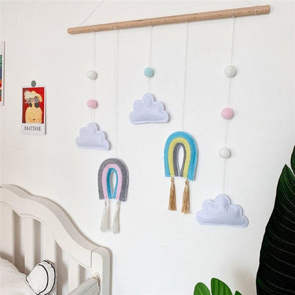 Nordic Charm Felt Pendant Decor: Unique Touches for Your Living Space - Très Elite