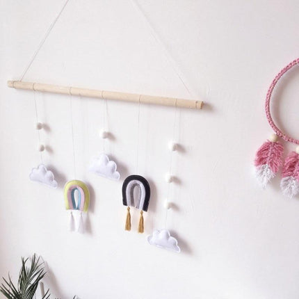 Nordic Charm Felt Pendant Decor: Unique Touches for Your Living Space - Très Elite