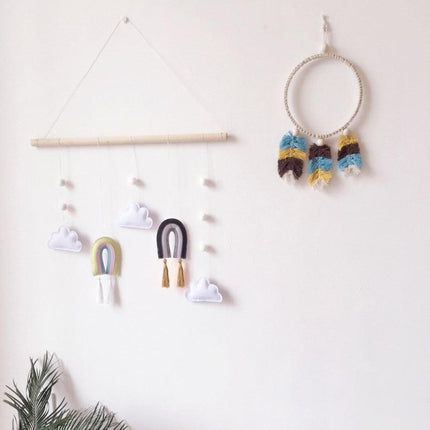 Nordic Charm Felt Pendant Decor: Unique Touches for Your Living Space - Très Elite