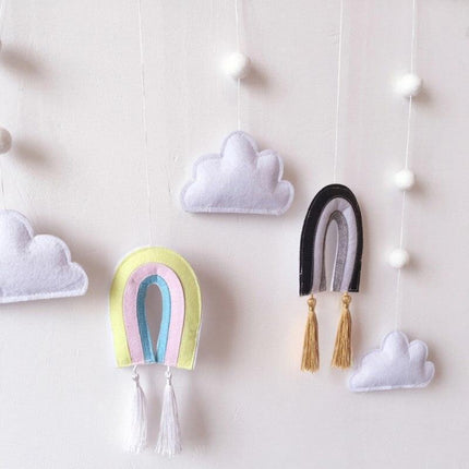 Nordic Charm Felt Pendant Decor: Unique Touches for Your Living Space - Très Elite