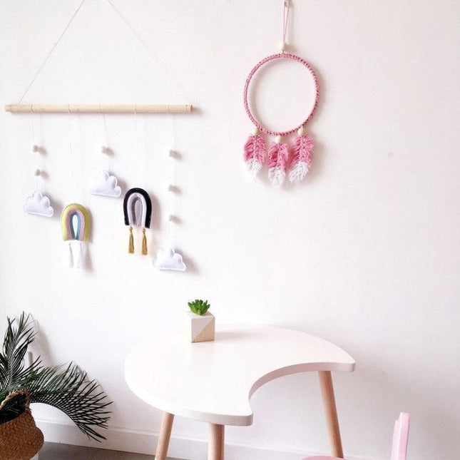 Nordic Charm Felt Pendant Decor: Unique Touches for Your Living Space