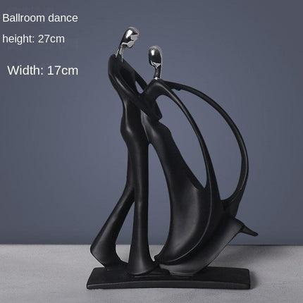 Nordic Elegance Dance Pair: Custom Home Decor for Stylish Interiors - Très Elite