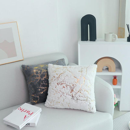 Nordic Elegance Luxe Cushion Cover Set in Timeless Black and Grey - Très Elite