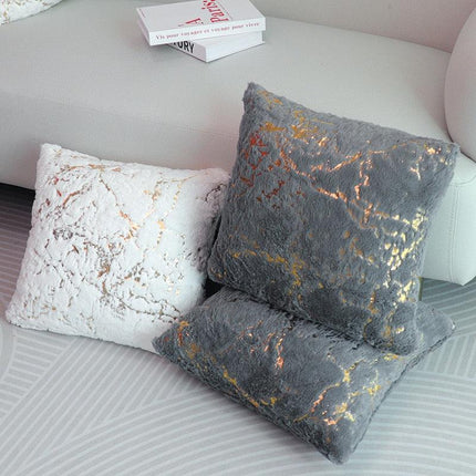 Nordic Elegance Luxe Cushion Cover Set in Timeless Black and Grey - Très Elite