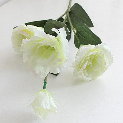Nordic Floral Serenity: Eustoma and Platycodon Grandiflorum Silk Bouquet..