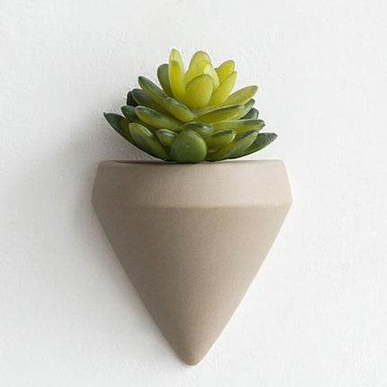 Nordic-Inspired Ceramic Wall Planters - Stylish Home Decor Essentials