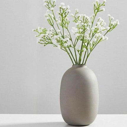 Nordic-Inspired Elegant Ceramic Flower Pot for Chic Home Styling