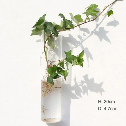 Nordic-Inspired Elegant Glass Hanging Vase for Stylish Home Accents- Très Elite- Très Elite