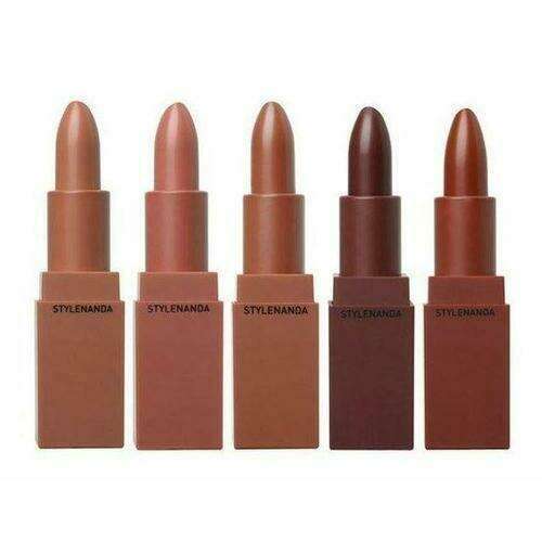 Nude Luxe Matte Lipstick Collection: 3CE Captivating Shades Set