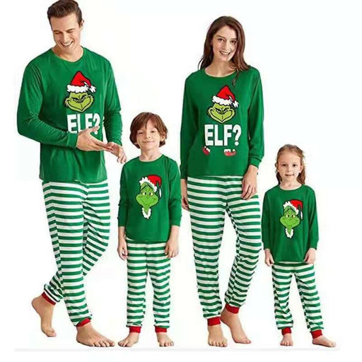 Festive Holiday Family Pajama Set for Cozy Celebrations