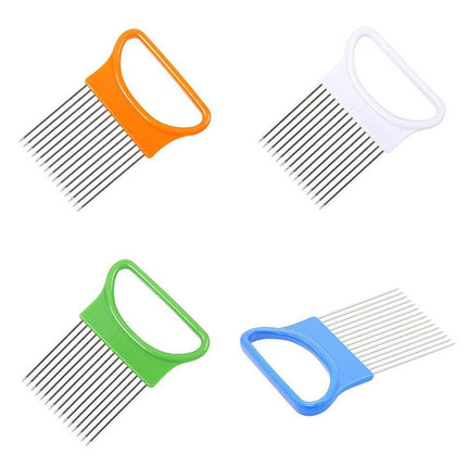 Onion Slicing Tool - Tear-Free and Efficient Kitchen Solution - Très Elite
