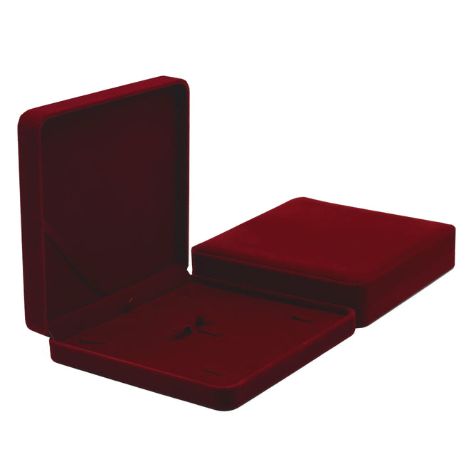 Opulent Customizable Velvet Jewelry Box for Exquisite Gifting